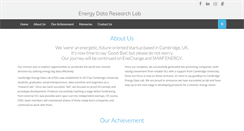 Desktop Screenshot of camenergydatalab.com